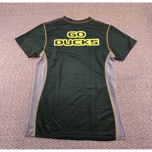 CSG Oregon Ducks NCAA Shirt Men's Medium Green Gray Yellow Go Ducks